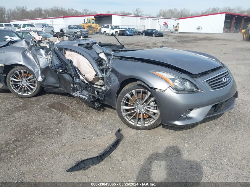 2014 Infiniti Q60 Journey VIN: JN1CV6EK2EM110112 Lot: 39049865