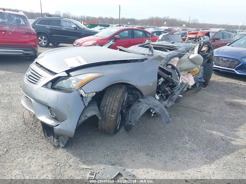 2014 Infiniti Q60 Journey VIN: JN1CV6EK2EM110112 Lot: 39049865