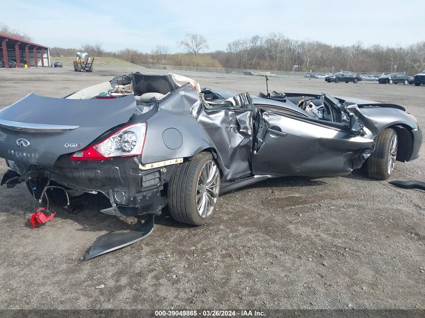 2014 Infiniti Q60 Journey VIN: JN1CV6EK2EM110112 Lot: 39049865