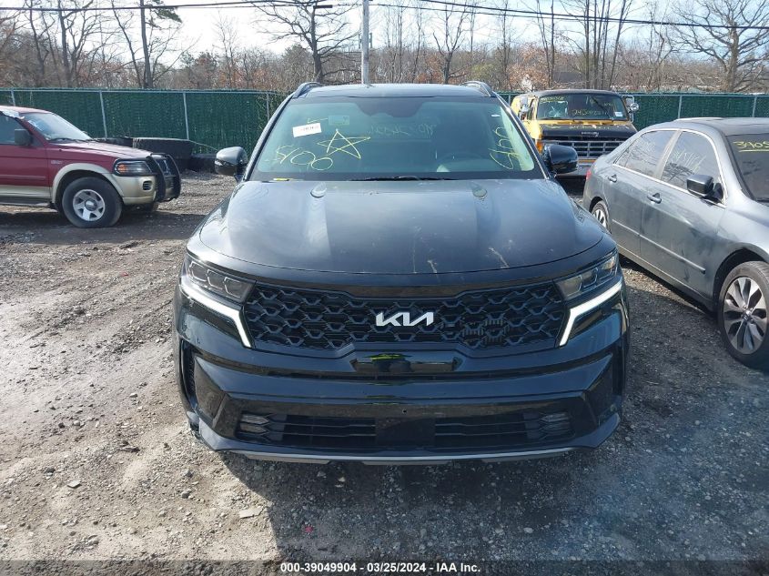 2023 Kia Sorento Sx VIN: 5XYRKDLF7PG240806 Lot: 39049904