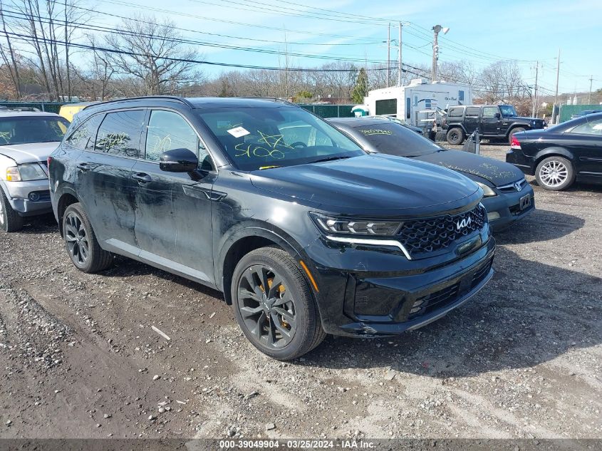 2023 Kia Sorento Sx VIN: 5XYRKDLF7PG240806 Lot: 39049904