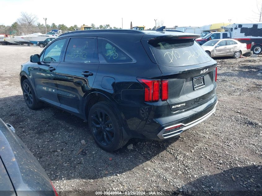 2023 Kia Sorento Sx VIN: 5XYRKDLF7PG240806 Lot: 39049904