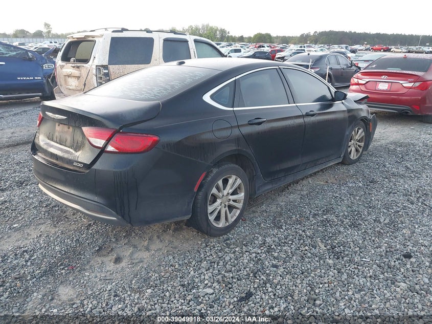 2015 Chrysler 200 Limited VIN: 1C3CCCAB2FN541251 Lot: 39049918