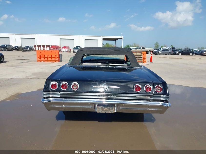 1965 Chev Impala VIN: 166675J240161 Lot: 39050002