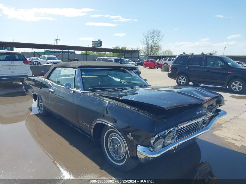 1965 Chev Impala VIN: 166675J240161 Lot: 39050002