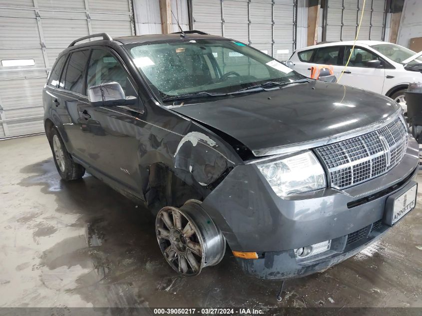 2007 Lincoln Mkx VIN: 2LMDU88C17BJ20160 Lot: 39050217