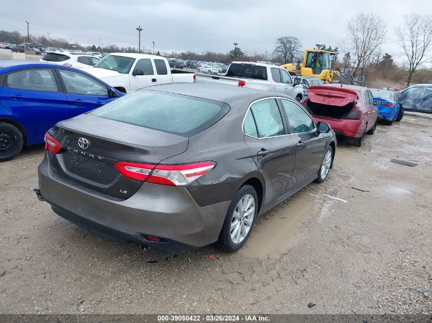 2018 Toyota Camry Le VIN: 4T1B11HKXJU116720 Lot: 39050422