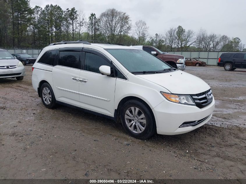 2016 Honda Odyssey Ex-L VIN: 5FNRL5H6XGB027044 Lot: 39050496