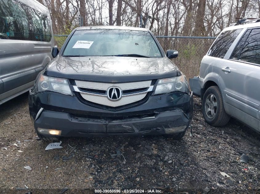 2009 Acura Mdx Tech/Entertainment Pkg VIN: 2HNYD28469H509782 Lot: 39050596