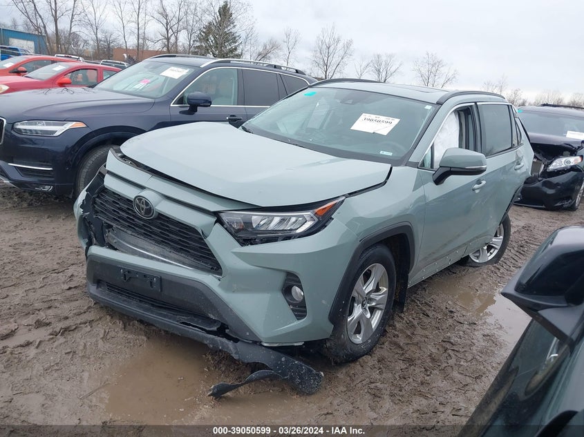 VIN 2T3P1RFVXLC086907 2020 TOYOTA RAV4 XLE