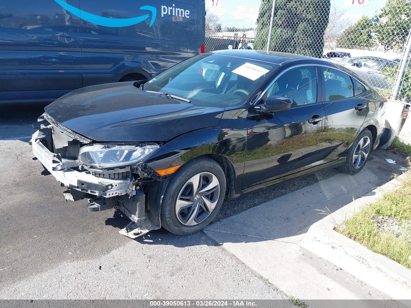 VIN 2HGFC2F62MH547122 2021 HONDA CIVIC LX