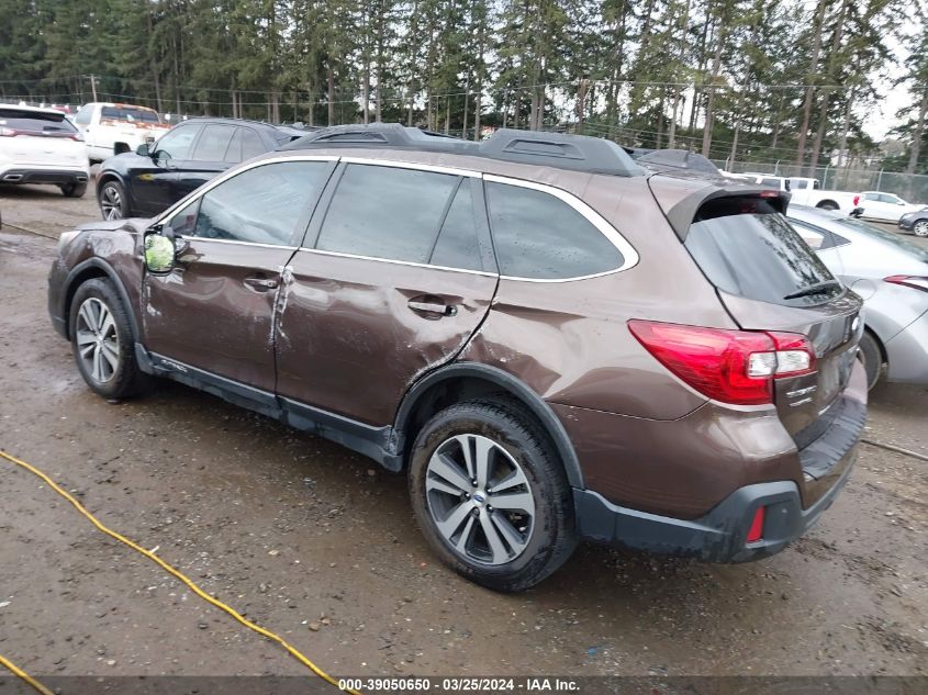 2019 Subaru Outback 2.5I Limited VIN: 4S4BSANC5K3257938 Lot: 39050650