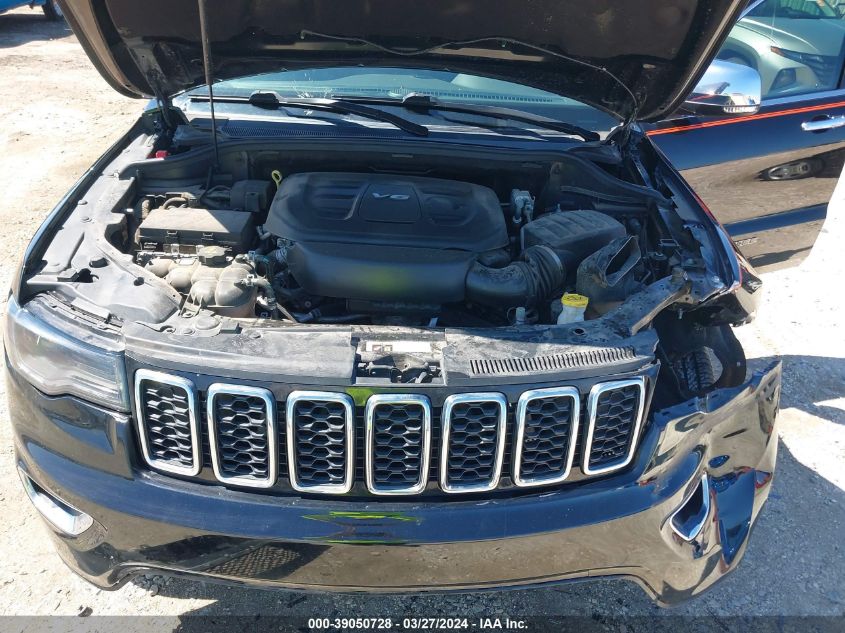 VIN 1C4RJFBGXJC358045 2018 JEEP GRAND CHEROKEE LIMITED 4X4