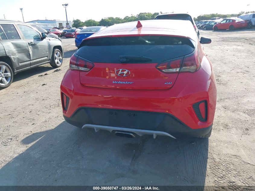 2019 Hyundai Veloster 2.0 Premium VIN: KMHTG6AF2KU014357 Lot: 39050747