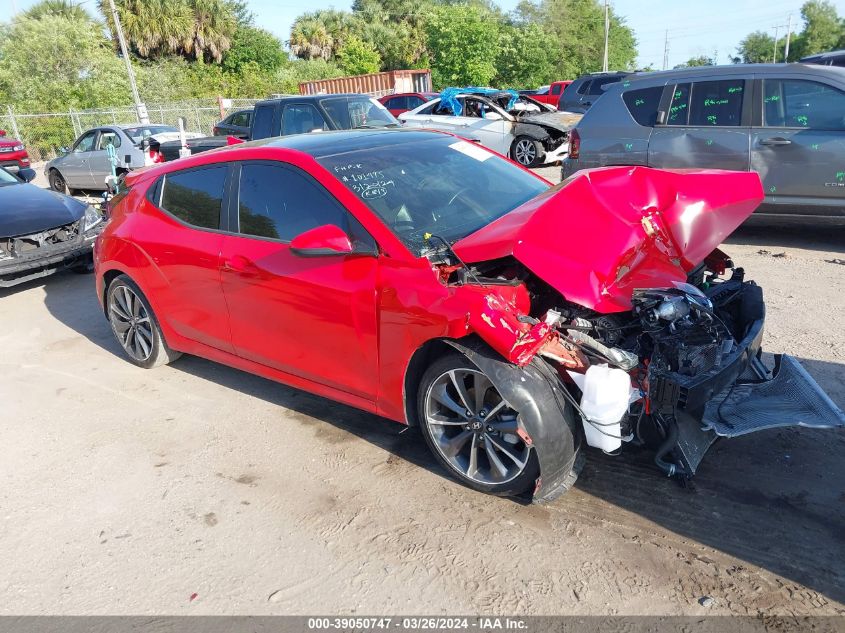 2019 Hyundai Veloster 2.0 Premium VIN: KMHTG6AF2KU014357 Lot: 39050747