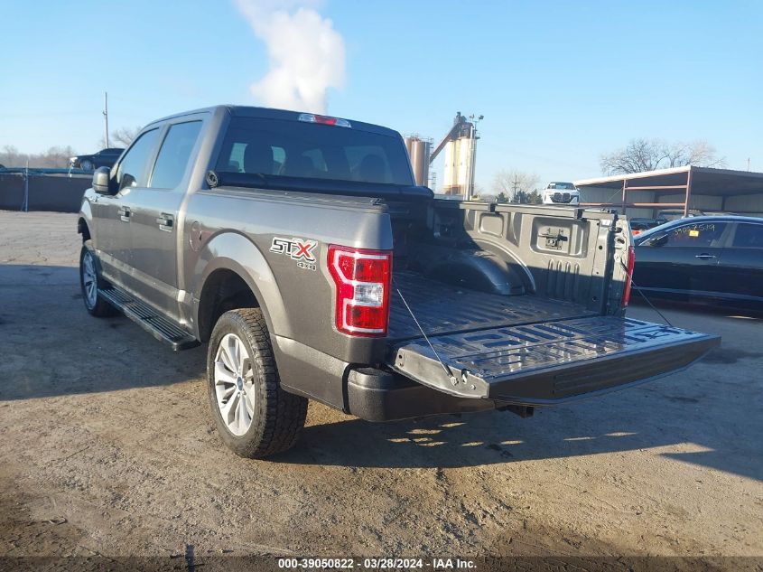 2018 Ford F-150 Xl VIN: 1FTEW1E59JKF35476 Lot: 39050822