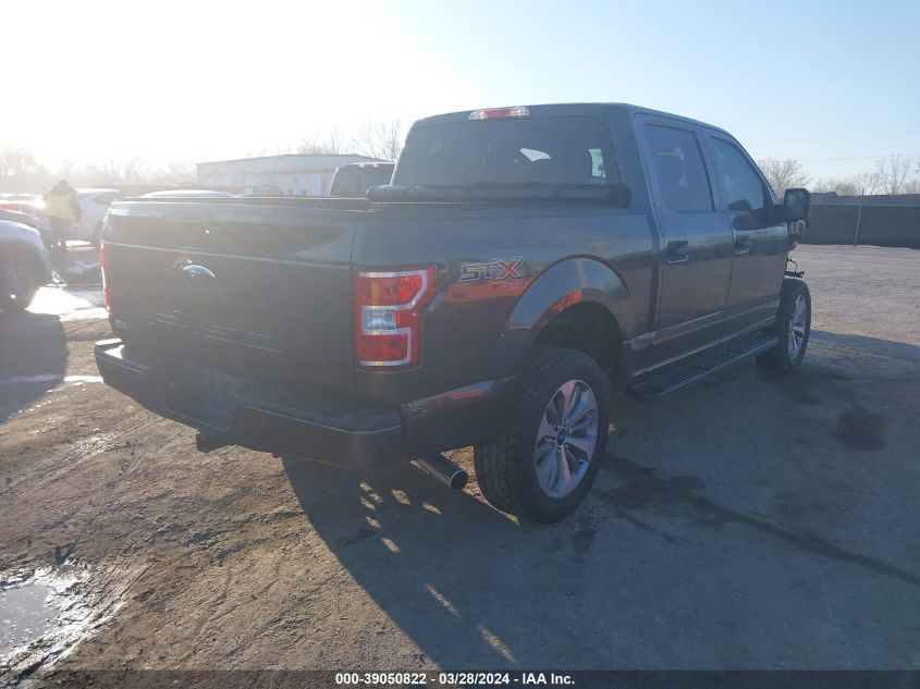 2018 Ford F-150 Xl VIN: 1FTEW1E59JKF35476 Lot: 39050822