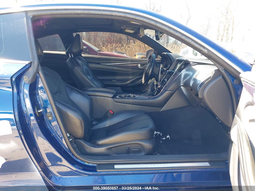 2017 Infiniti Q60 3.0T Red Sport 400 VIN: JN1FV7EL6HM702127 Lot: 39050857