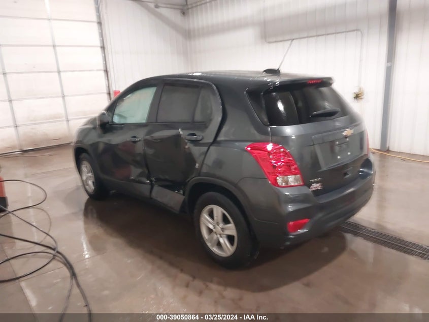 VIN 3GNCJKSB3LL223104 2020 CHEVROLET TRAX FWD LS