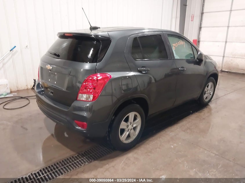 VIN 3GNCJKSB3LL223104 2020 CHEVROLET TRAX FWD LS