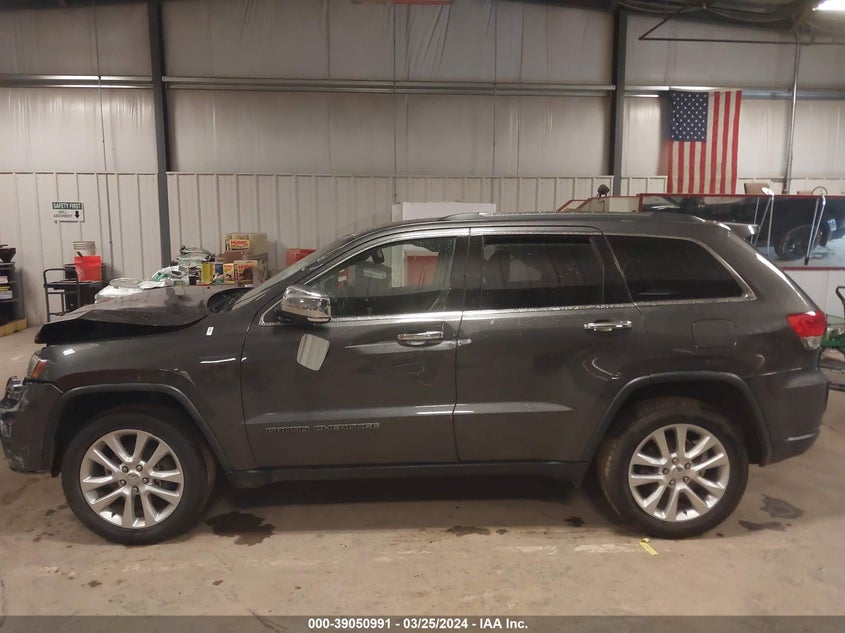 VIN 1C4RJFBG2HC809219 2017 JEEP GRAND CHEROKEE LIMITED