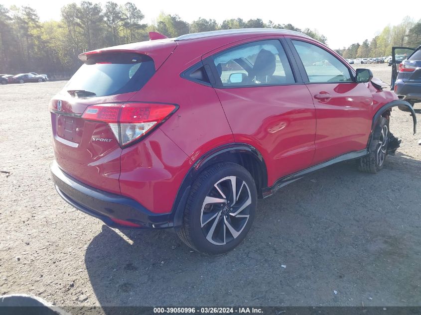 2020 Honda Hr-V 2Wd Sport VIN: 3CZRU5H16LM711994 Lot: 39050996