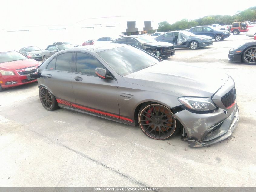 55SWF8HB9FU074491 | 2015 MERCEDES-BENZ C 63 AMG