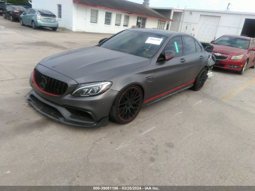 55SWF8HB9FU074491 | 2015 MERCEDES-BENZ C 63 AMG