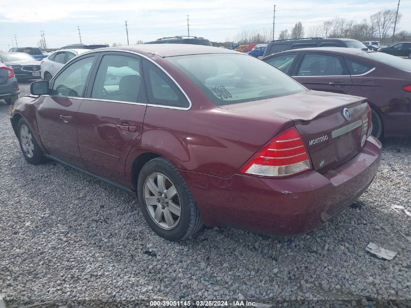 2005 Mercury Montego Luxury VIN: 1MEFM40155G614957 Lot: 39051145