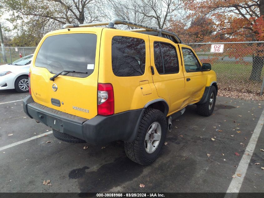 2004 Nissan Xterra Xe VIN: 5N1ED28Y54C607091 Lot: 39051168