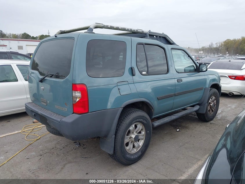 2001 Nissan Xterra Xe-V6 VIN: 5N1ED28TX1C586609 Lot: 39051226