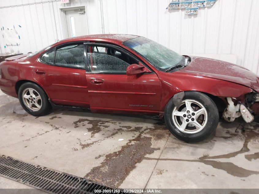 2002 Pontiac Grand Prix Se VIN: 1G2WK52J82F248654 Lot: 39051260