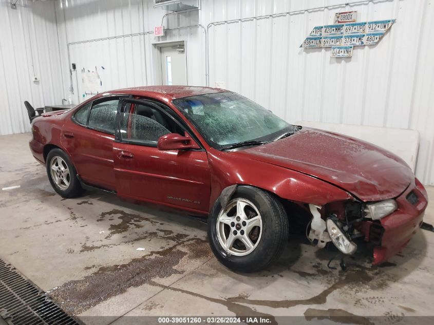 2002 Pontiac Grand Prix Se VIN: 1G2WK52J82F248654 Lot: 39051260