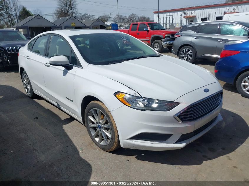 3FA6P0LU8HR314663 | 2017 FORD FUSION HYBRID