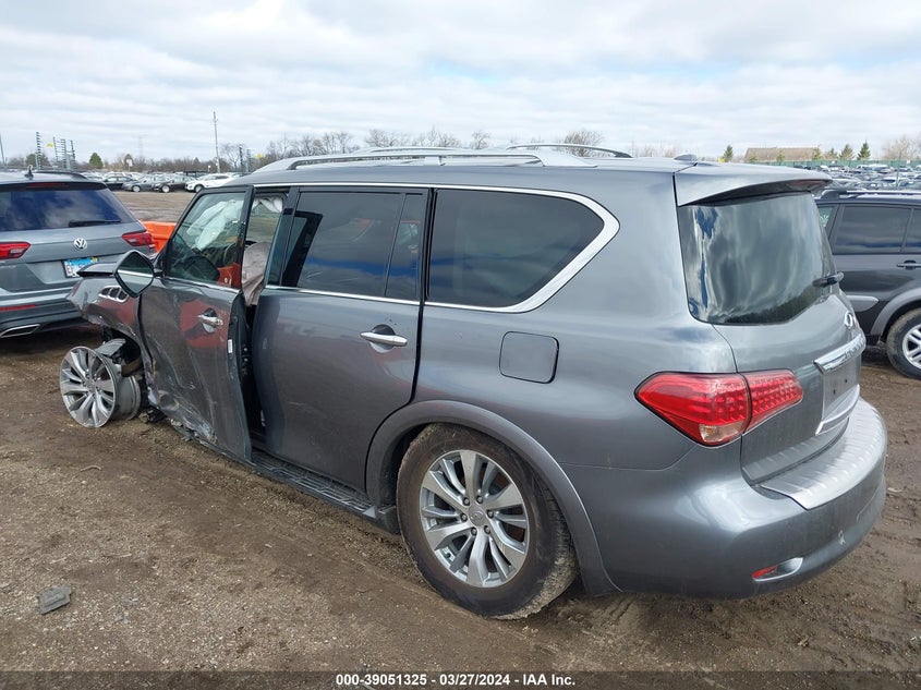 2015 Infiniti Qx80 VIN: JN8AZ2NE6F9083789 Lot: 39051325