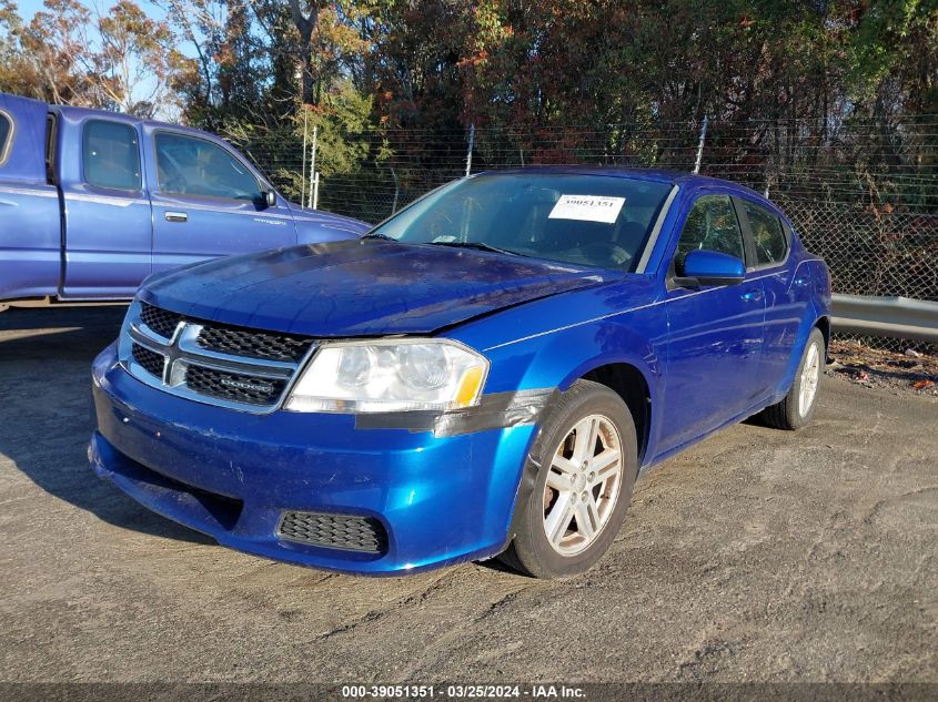 1C3CDZCB7CN148502 | 2012 DODGE AVENGER