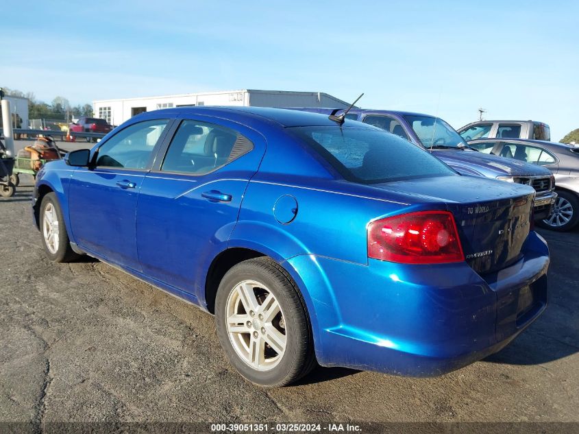 1C3CDZCB7CN148502 | 2012 DODGE AVENGER