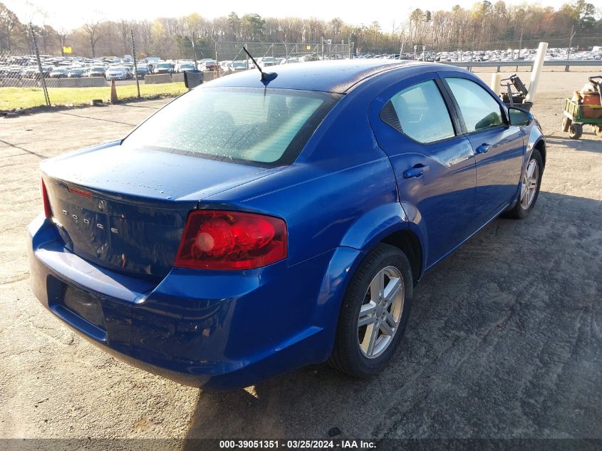 1C3CDZCB7CN148502 | 2012 DODGE AVENGER