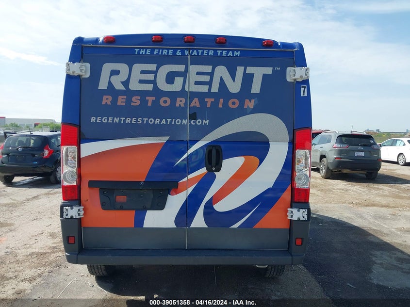 2017 RAM PROMASTER 1500 LOW ROOF 136 WB - 3C6TRVAG6HE547845