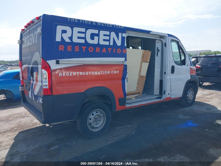 2017 RAM PROMASTER 1500 LOW ROOF 136 WB - 3C6TRVAG6HE547845