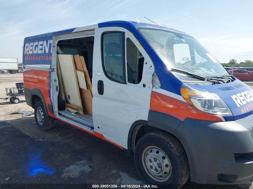 2017 RAM PROMASTER 1500 LOW ROOF 136 WB - 3C6TRVAG6HE547845