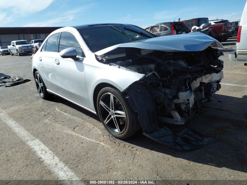 2021 Mercedes-Benz A 220 VIN: W1K3G4EB9MJ316853 Lot: 39051382