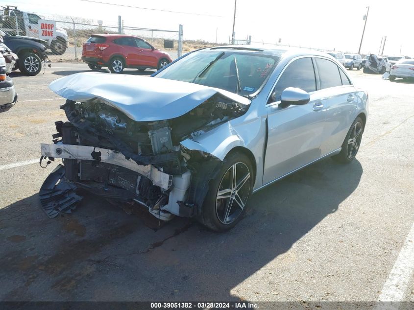 2021 Mercedes-Benz A 220 VIN: W1K3G4EB9MJ316853 Lot: 39051382