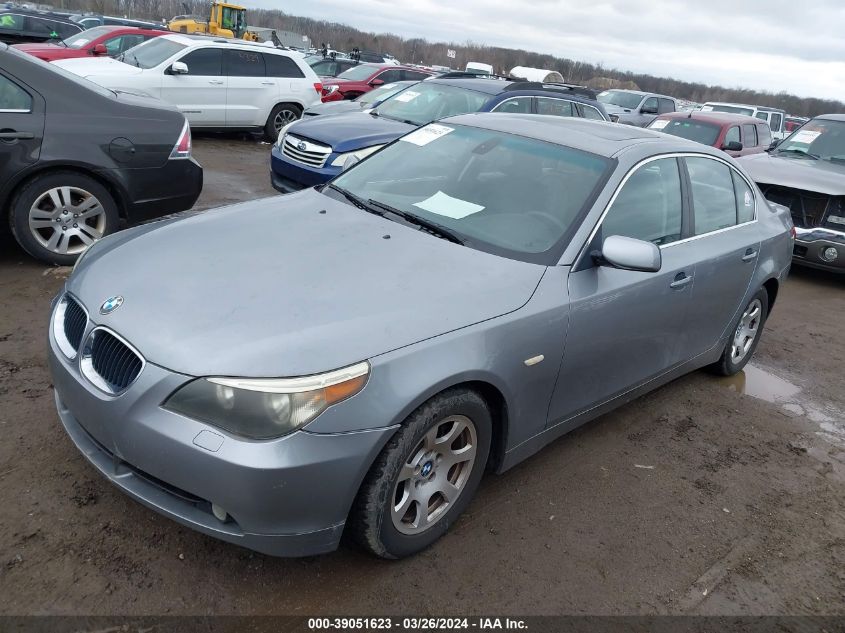 WBANA53564B849466 | 2004 BMW 525I