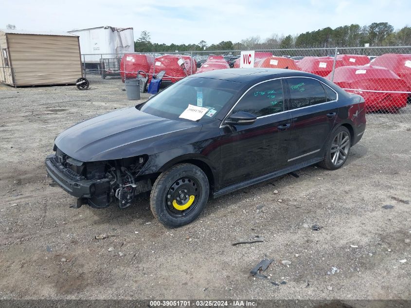 2019 VOLKSWAGEN PASSAT 2.0T SE R-LINE - 1VWMA7A32KC009118