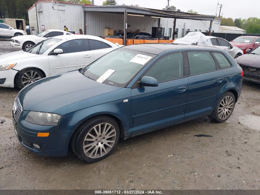 WAUMF78P16A003323 2006 Audi A3 2.0T