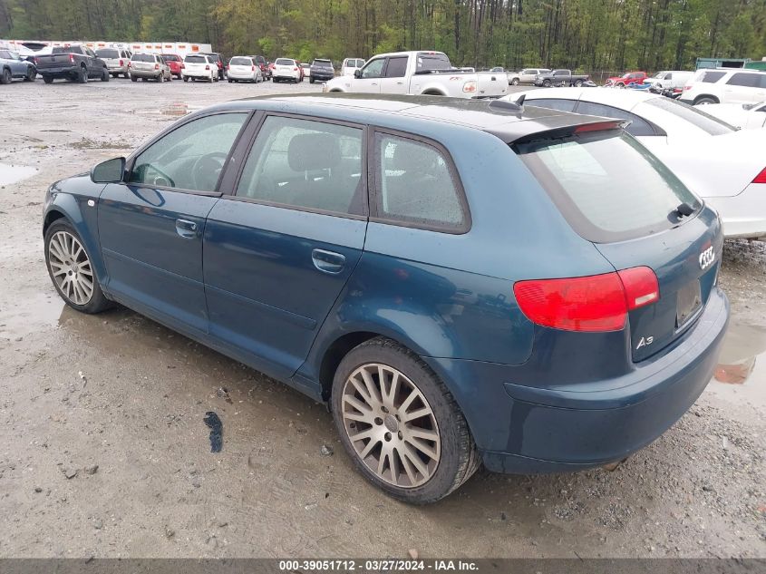 WAUMF78P16A003323 2006 Audi A3 2.0T