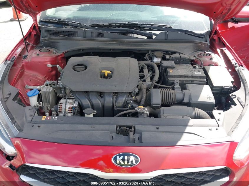 2021 Kia Forte Lxs VIN: 3KPF24AD0ME272879 Lot: 39051762