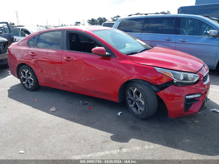 2021 Kia Forte Lxs VIN: 3KPF24AD0ME272879 Lot: 39051762