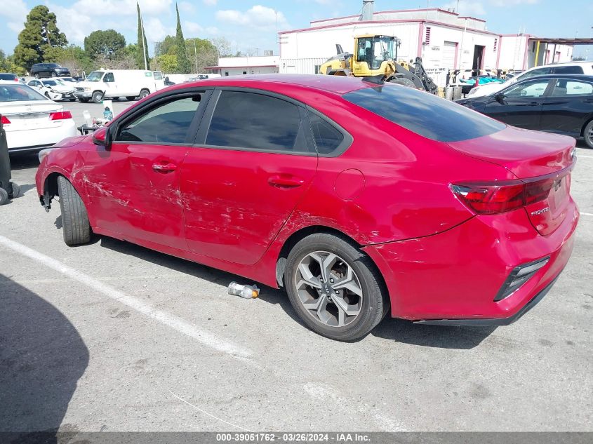 2021 Kia Forte Lxs VIN: 3KPF24AD0ME272879 Lot: 39051762